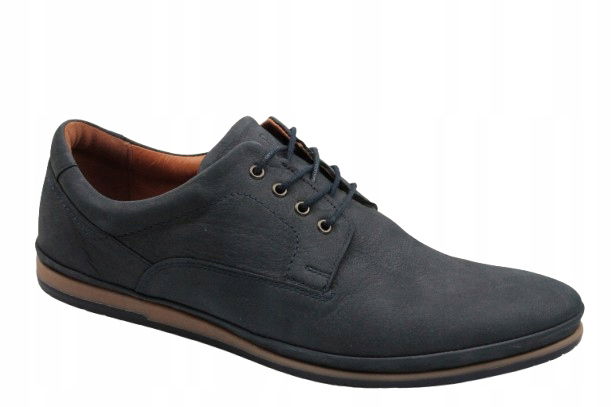 Pánske poltopánky Tapi D-7516 41 Tmavomodré