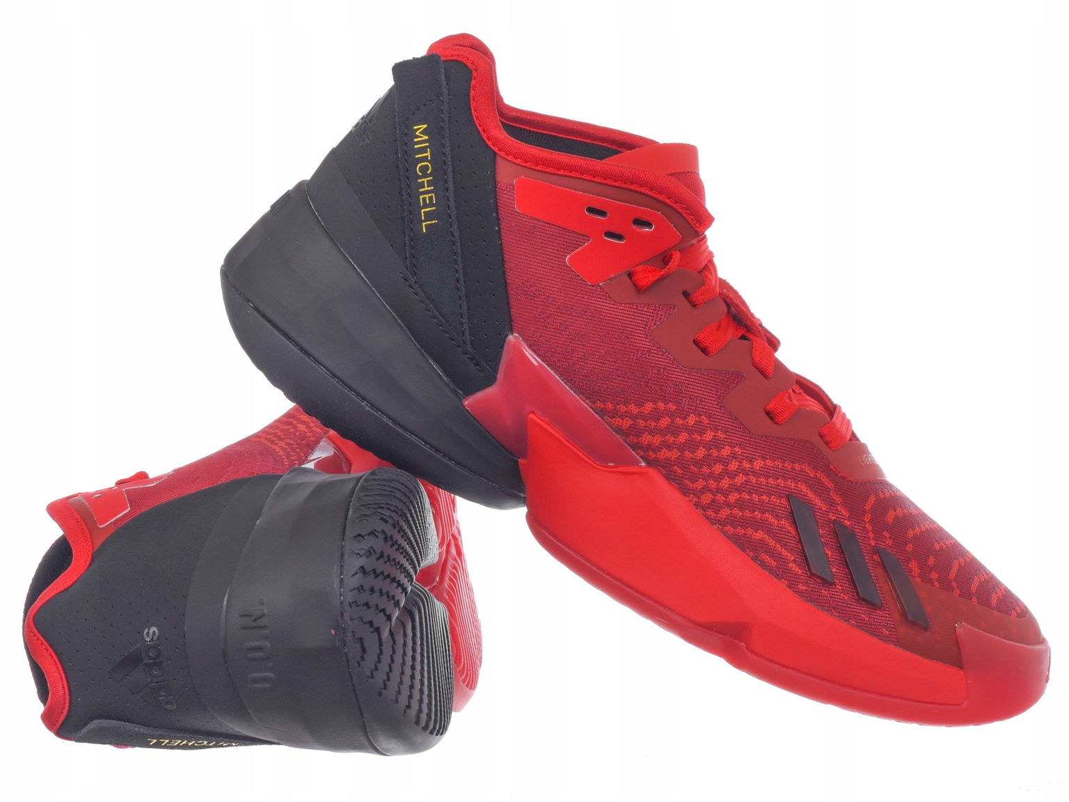 Pánske topánky Adidas D.o.n. Issue 4 GX6886 Červené
