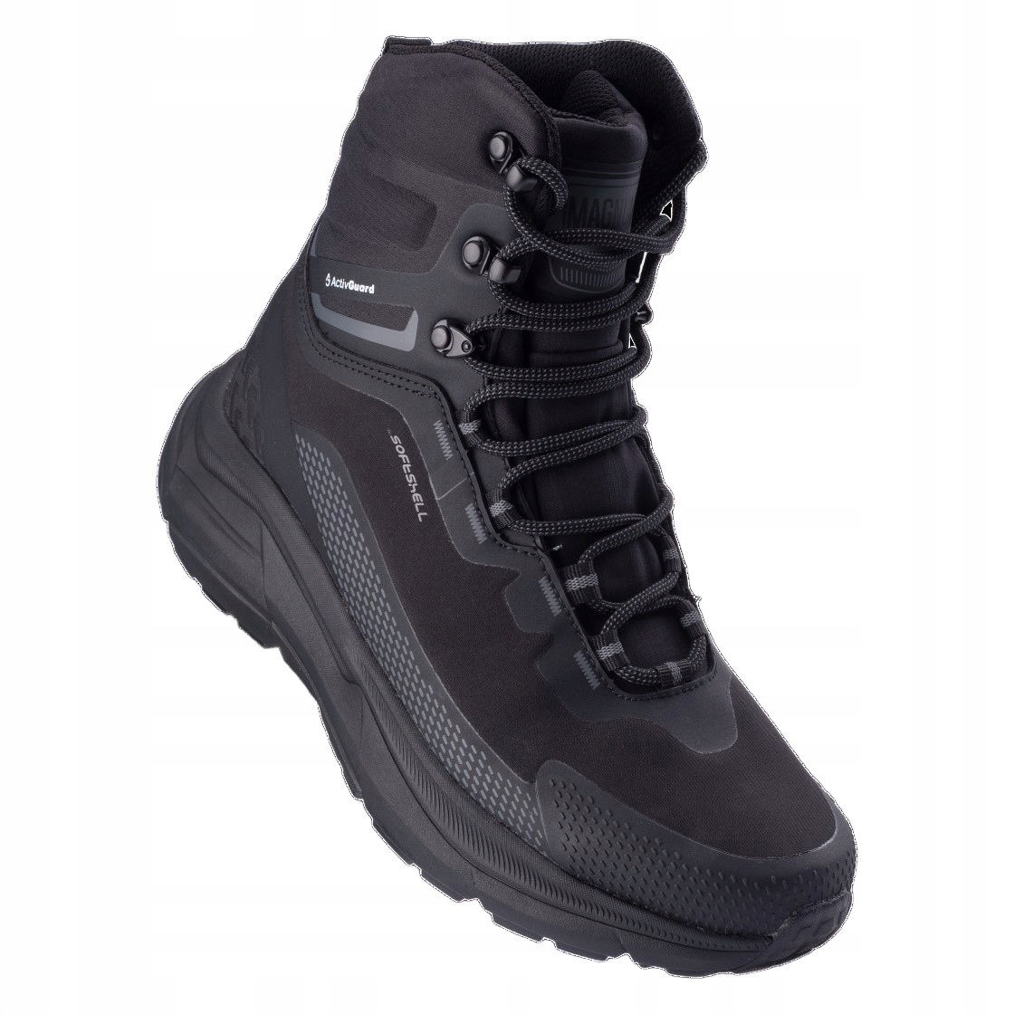 Pánske topánky Motron MID Ag čierne Taktické vysoké MID Softshell 41