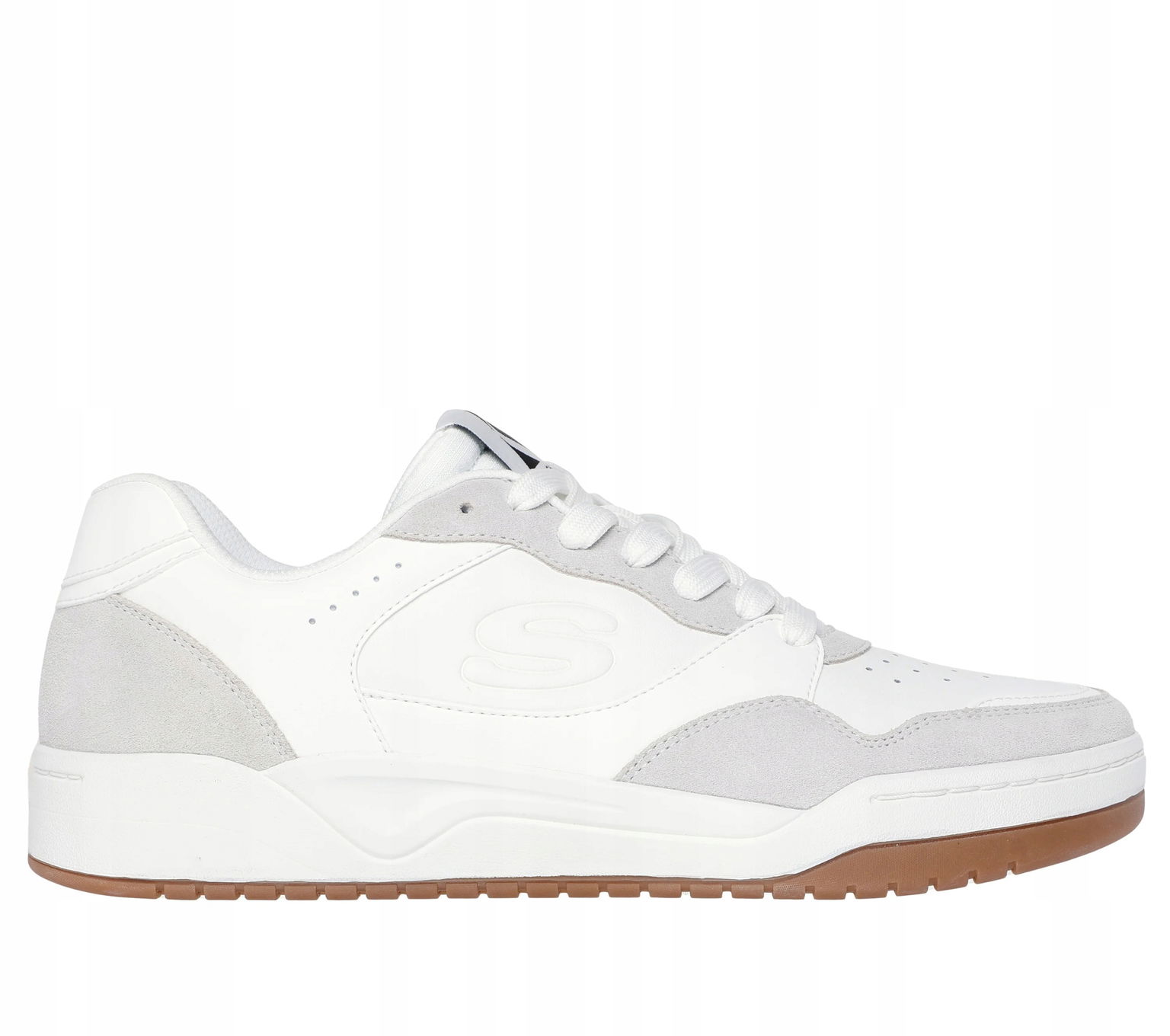 Pánske topánky Skechers Koopa-Volley Low Lifestyle biele 183241 Wht