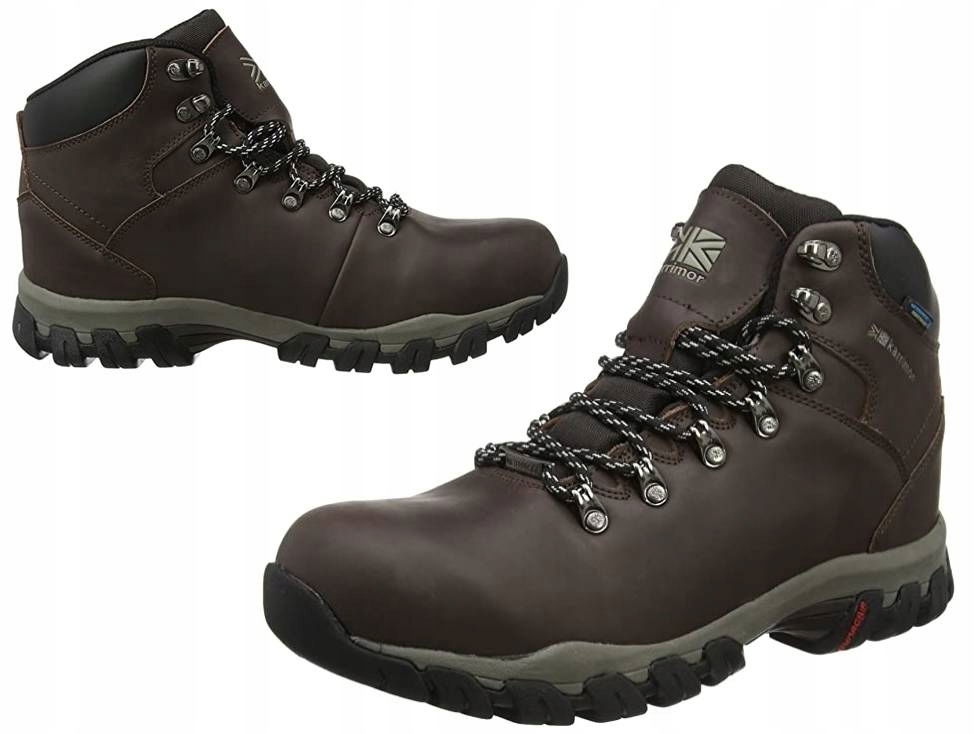 Pánske trekingové topánky Karrimor do hôr Koža R 41