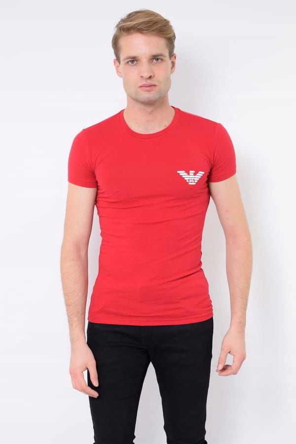 Pánske tričko Emporio Armani 111035 1A725 Červené L