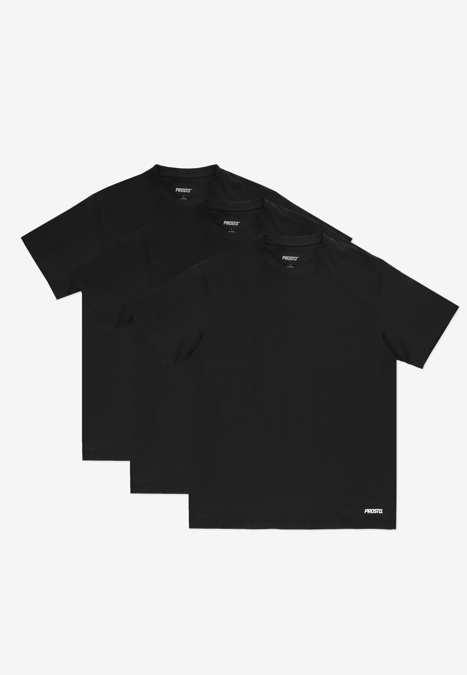 Pánske tričko komplet tričko Prosto Basic 3-pack S