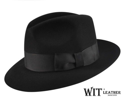 Pánsky klobúk Fedora Králičí vlas 1020/10 Skákanie