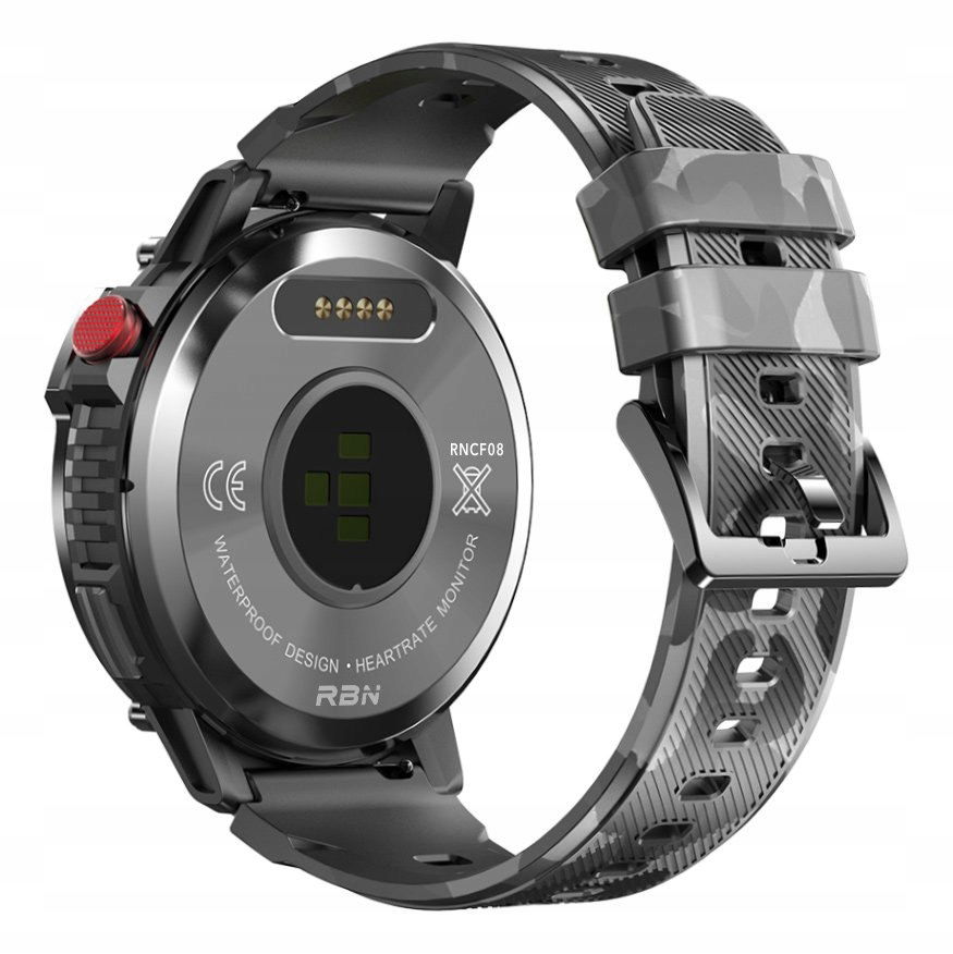 Pánsky Smartwatch Rubicon RNCF07 Vykonávanie Hovorov Bluetooth Call O
