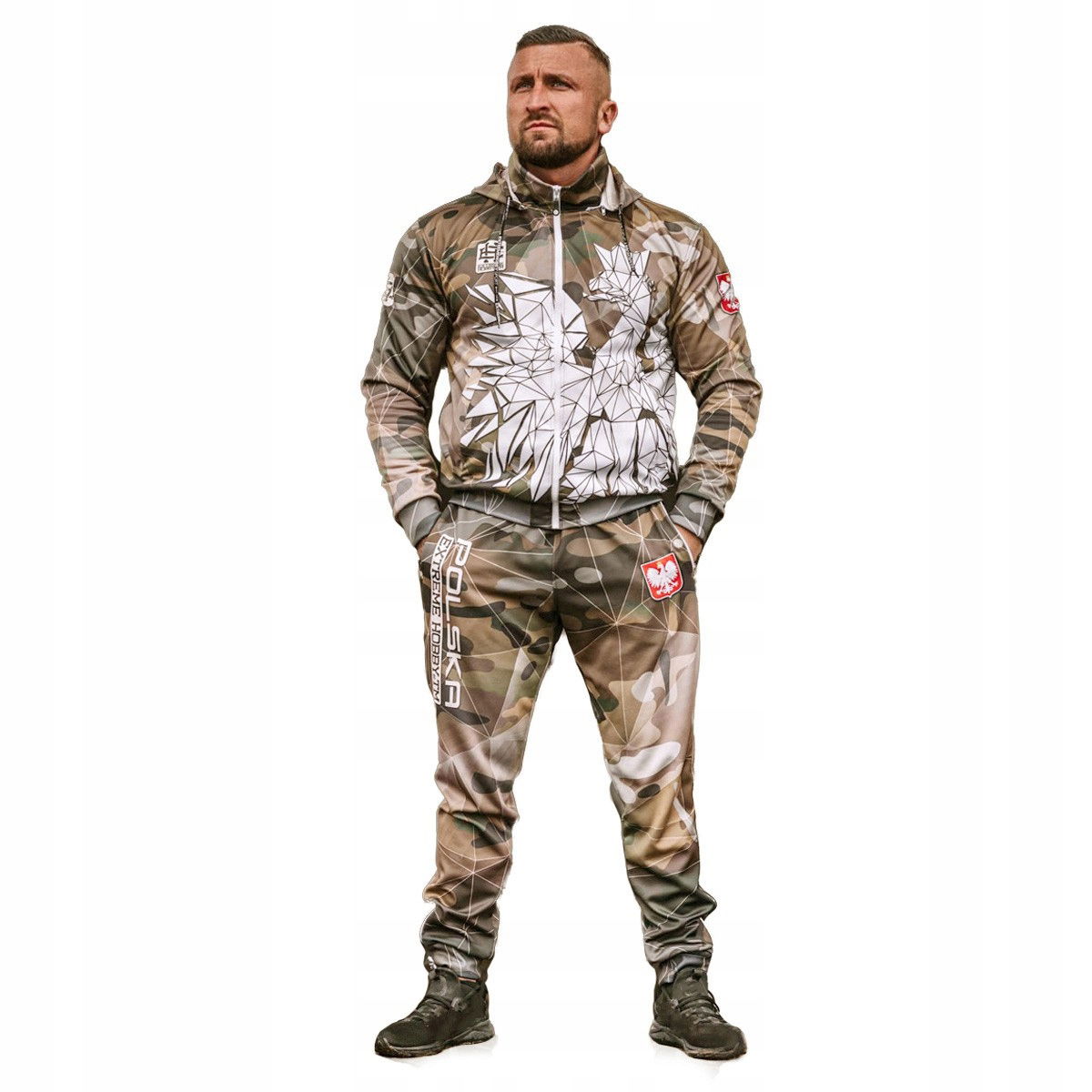 Pánsky športový komplet Poľsko Camo S