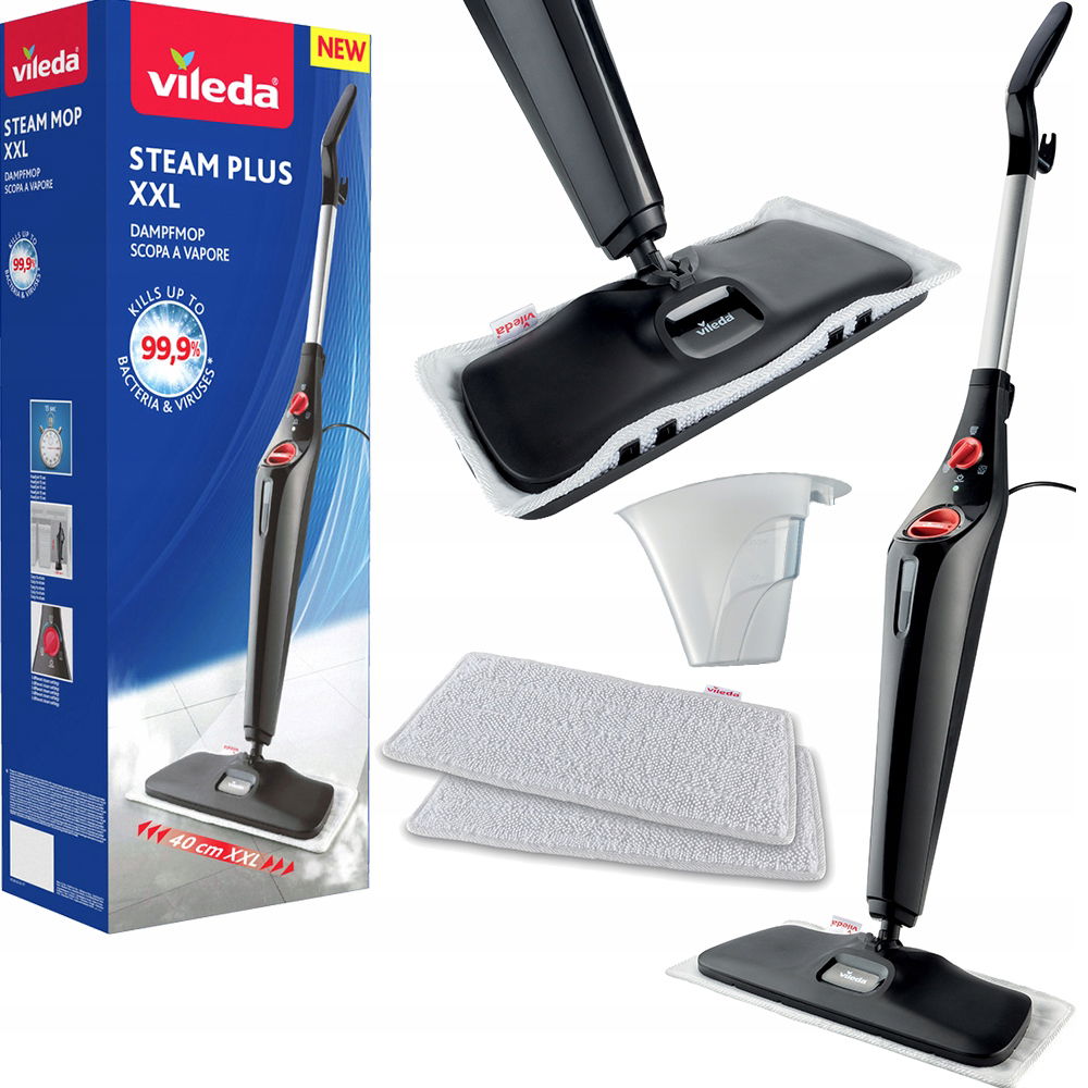 Parný mop Vileda Steam Plus XXL elektrický