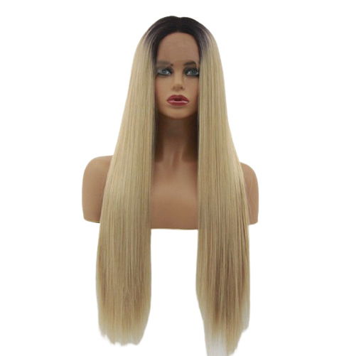 Paruka Lace Front Blond odrast 40/55/80 cm čiapka Zadarmo