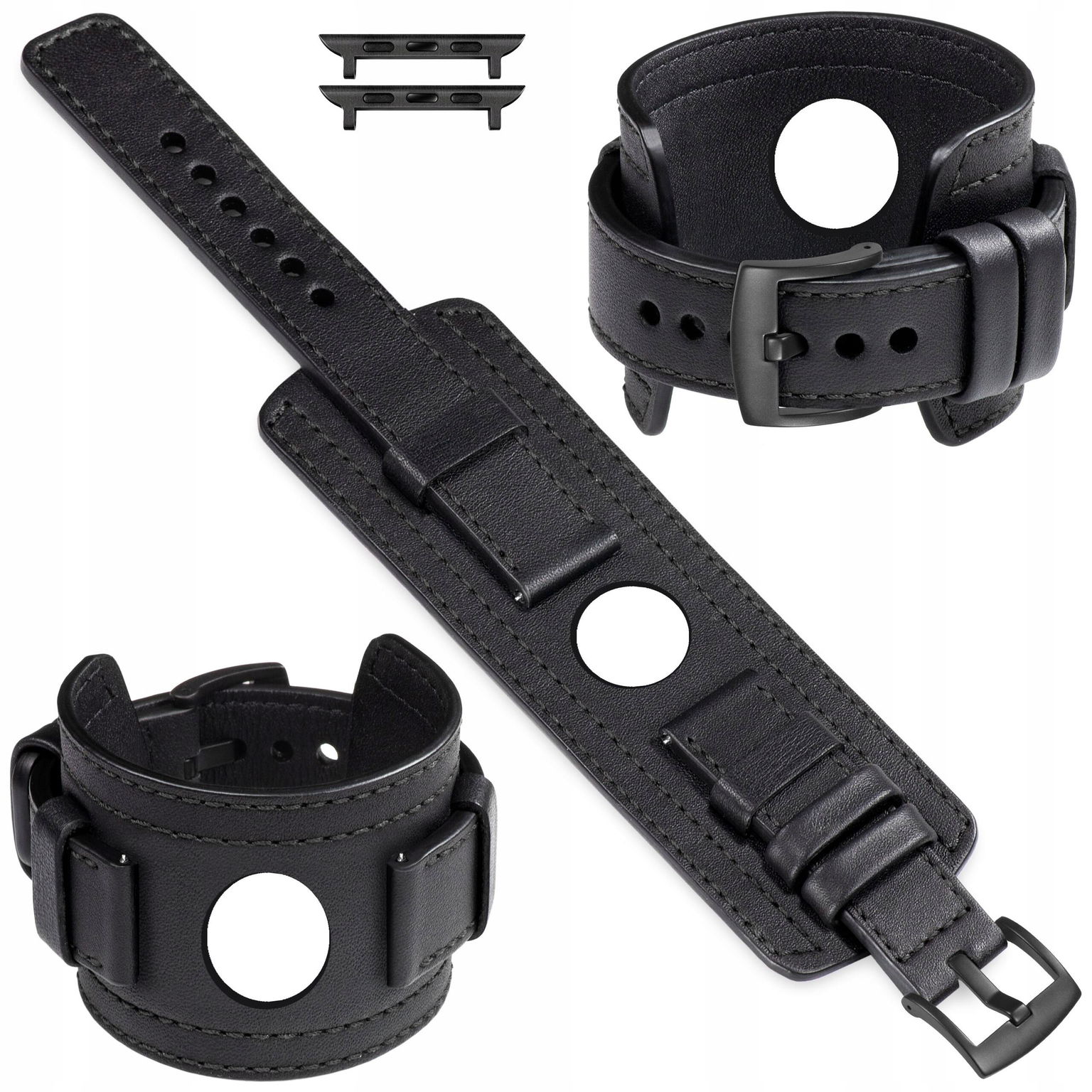 Pásik na Apple Watch 42/41/40/38 mm Kožená podložka Elegantný