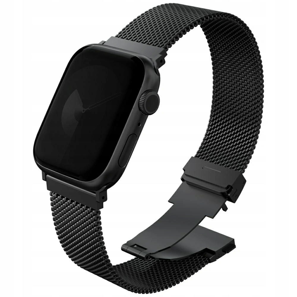 Pásik Uniq Dante Pro pre Apple Watch 42/41/40 mm grafitovo čierny