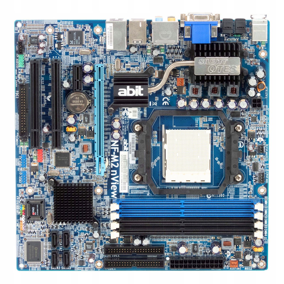 Pätica Abit NF-M2 nView pre AM2, DDR2, PCIe, Pci mATX
