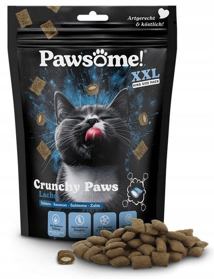 Pawsome Crunchy Paws Losos 150g