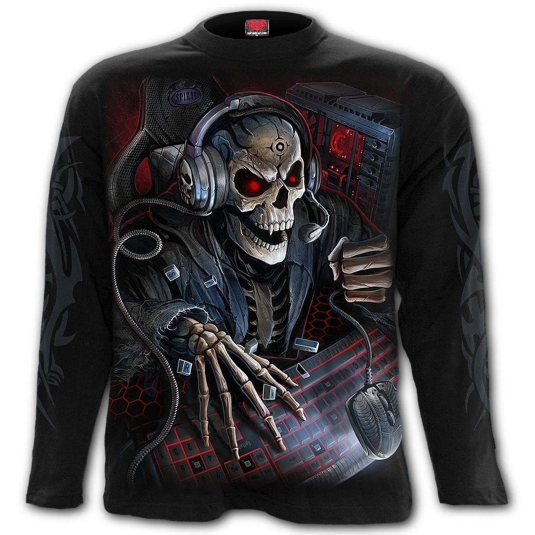 Pc Gamer Tričko s dlhým rukávom Spiral 2XL