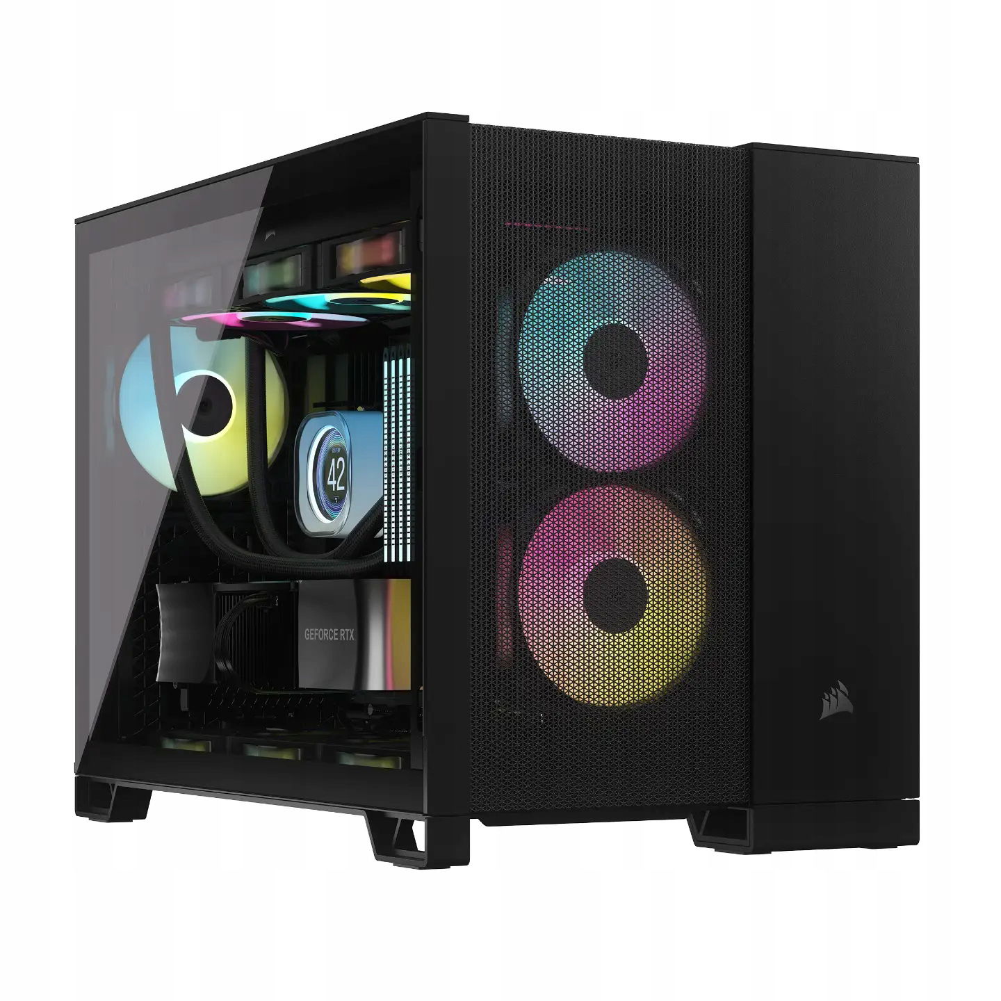 Pc puzdro Corsair 2500D Airflow Čierna Mid Tower Atx