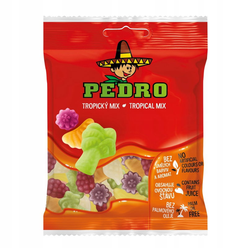 Pedro Tropické Gelky Tropical Mix 80 g