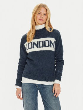 Pepe Jeans Dámsky sveter modrý PL702227