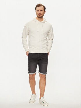 Pepe Jeans Pánske džínsové šortky šedé PM801075XG7