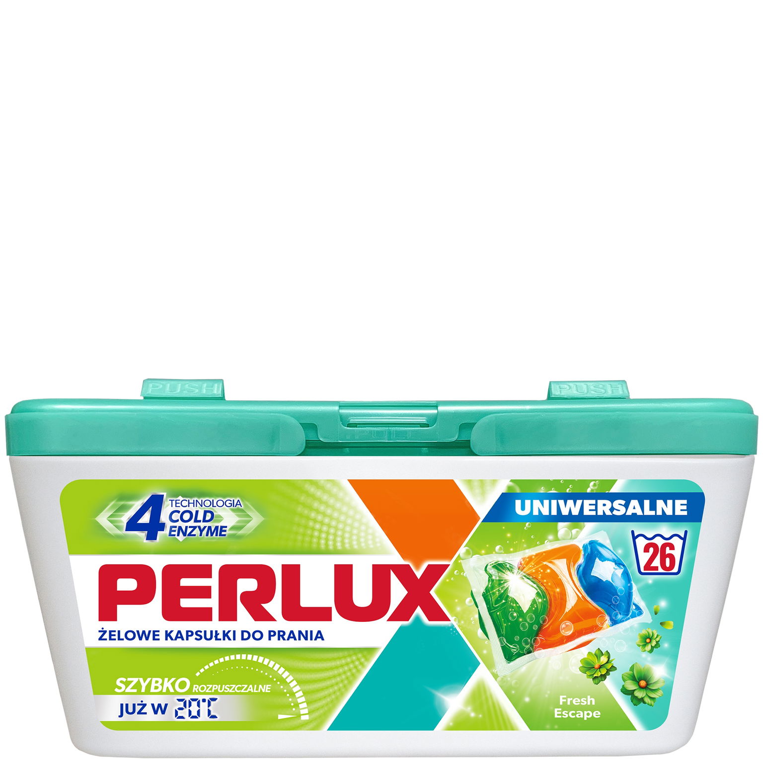 Perlux Gélové kapsule na pranie Univerzálne 3v1 26 kusov