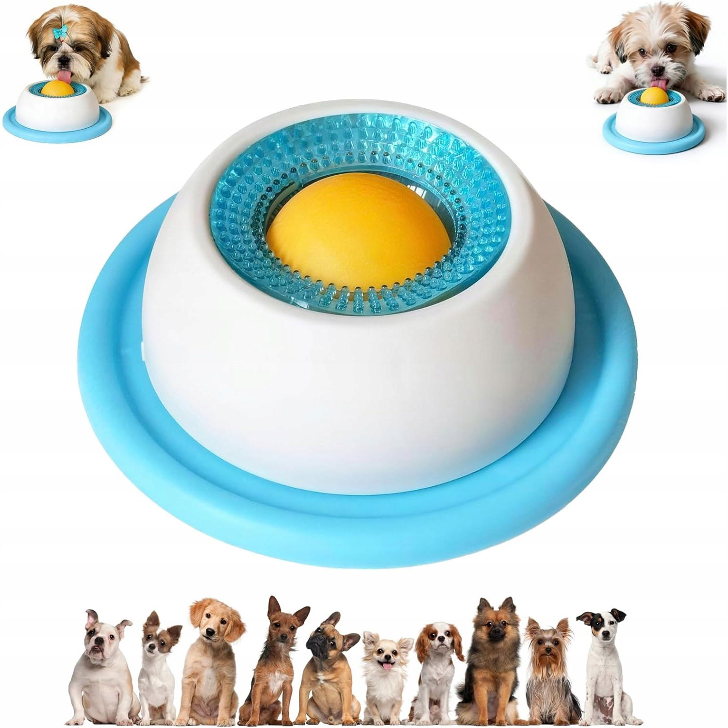 Pet Slow Feeder Stabilná miska na pomalé kŕmenie Domáce mačky pre mačky