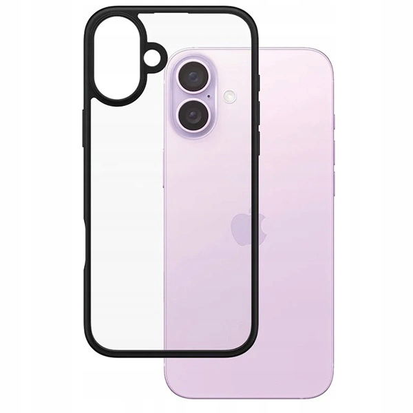 Pevné puzdro PanzerGlass pre iPhone 16 Plus čierne