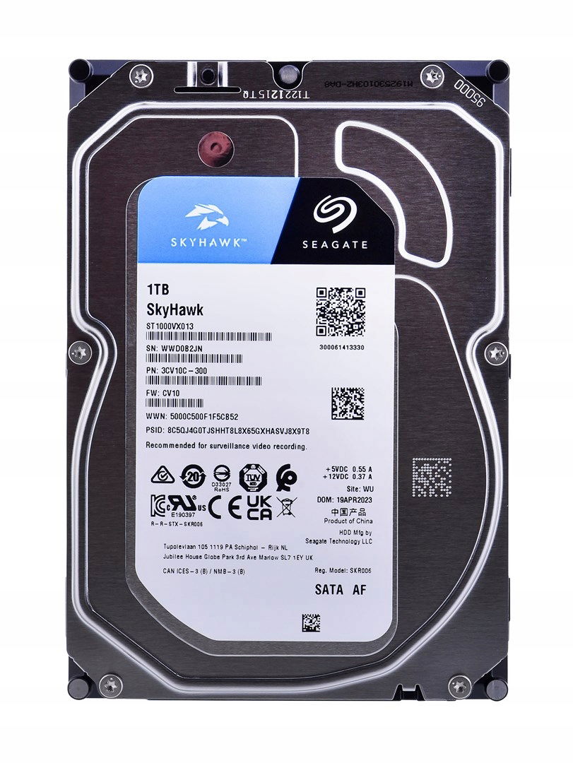 Pevný disk Hdd Seagate SkyHawk 1TB 3,5" Sata ST1000VX013