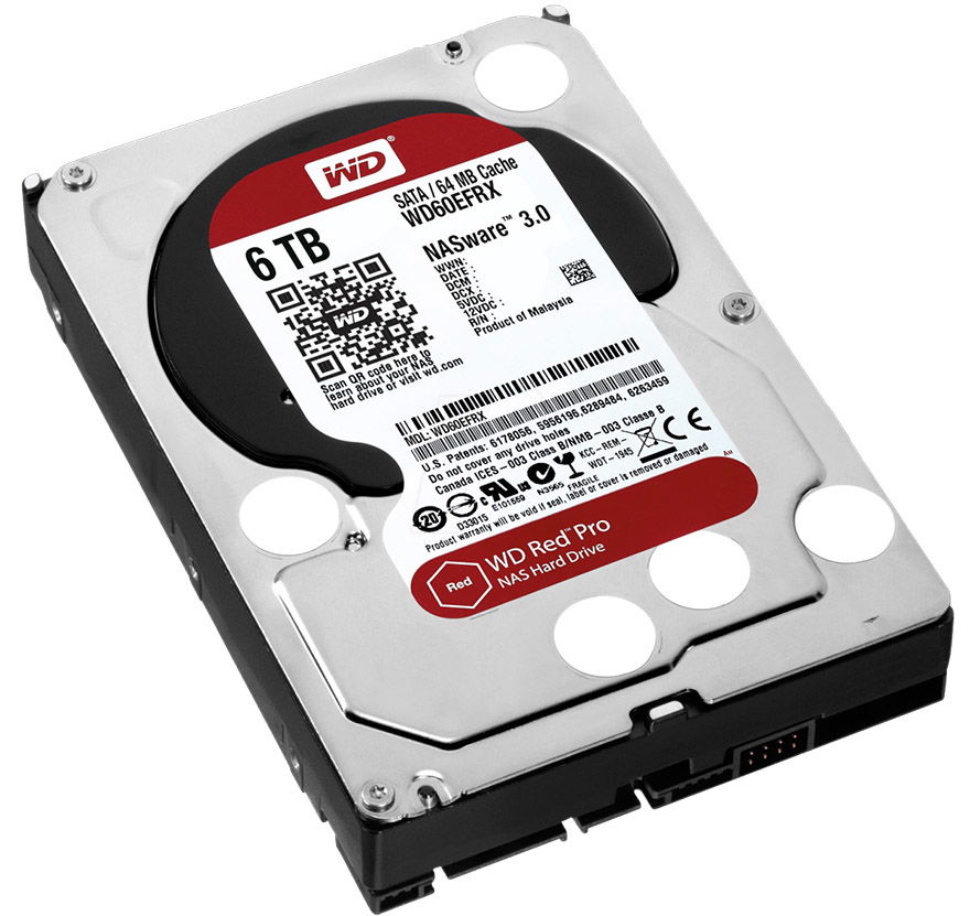 Pevný disk Hdd Wd Red 6TB 3,5" Sata 3 Nas