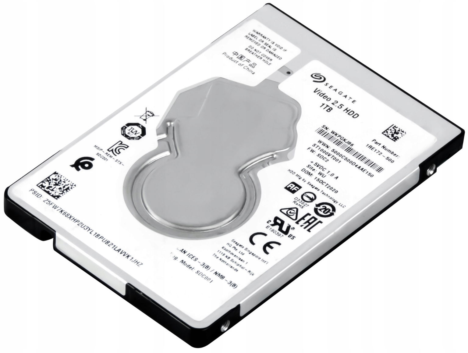 Pevný Disk Seagate 2,5" 1TB ST1000VT001 Hdd 1000GB 2.5