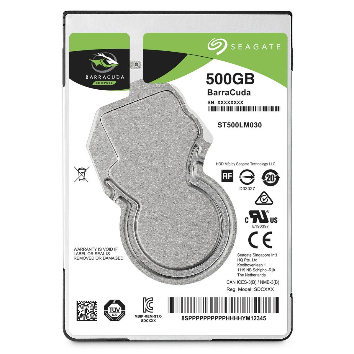 Pevný disk Seagate Barracuda 500 Gb Sata III 2,5"