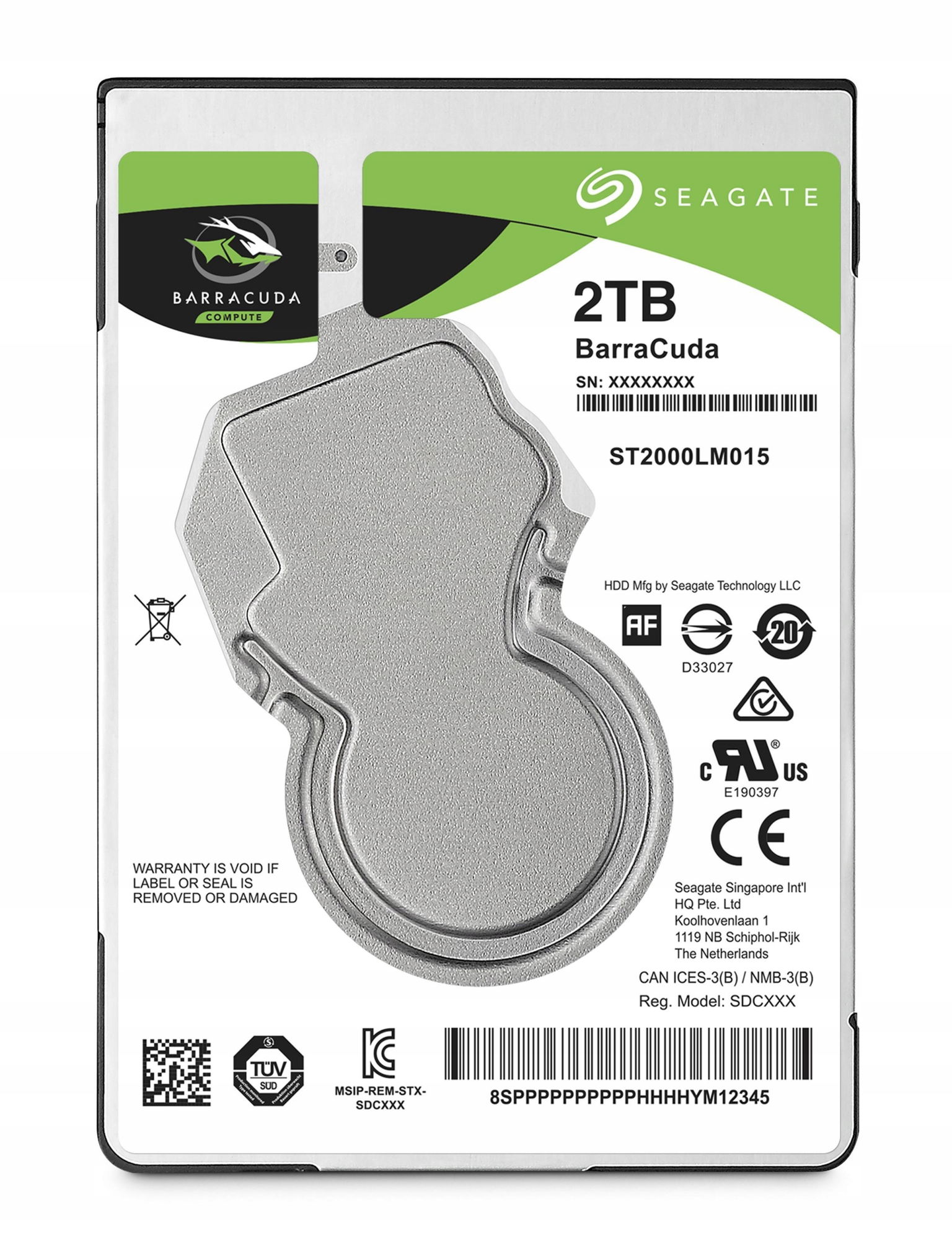 Pevný disk Seagate Barracuda ST2000LM015 2TB Sata III 2,5"