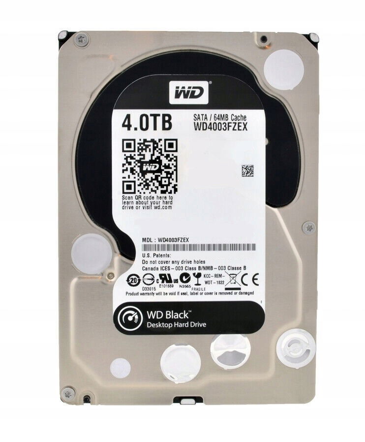 Pevný Disk Wd Black WD4003FZEX 3.5" Sata