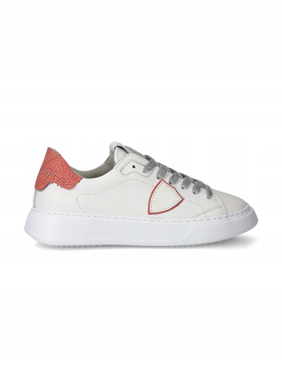 Philippe Model Dámske topánky Temple Tennis Low White Pink 40