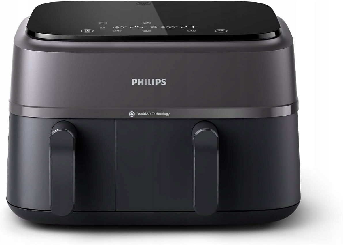 Philips Airfryer Dualna basketbalová 9L 3000 Séria RapidAir Plus Technológia
