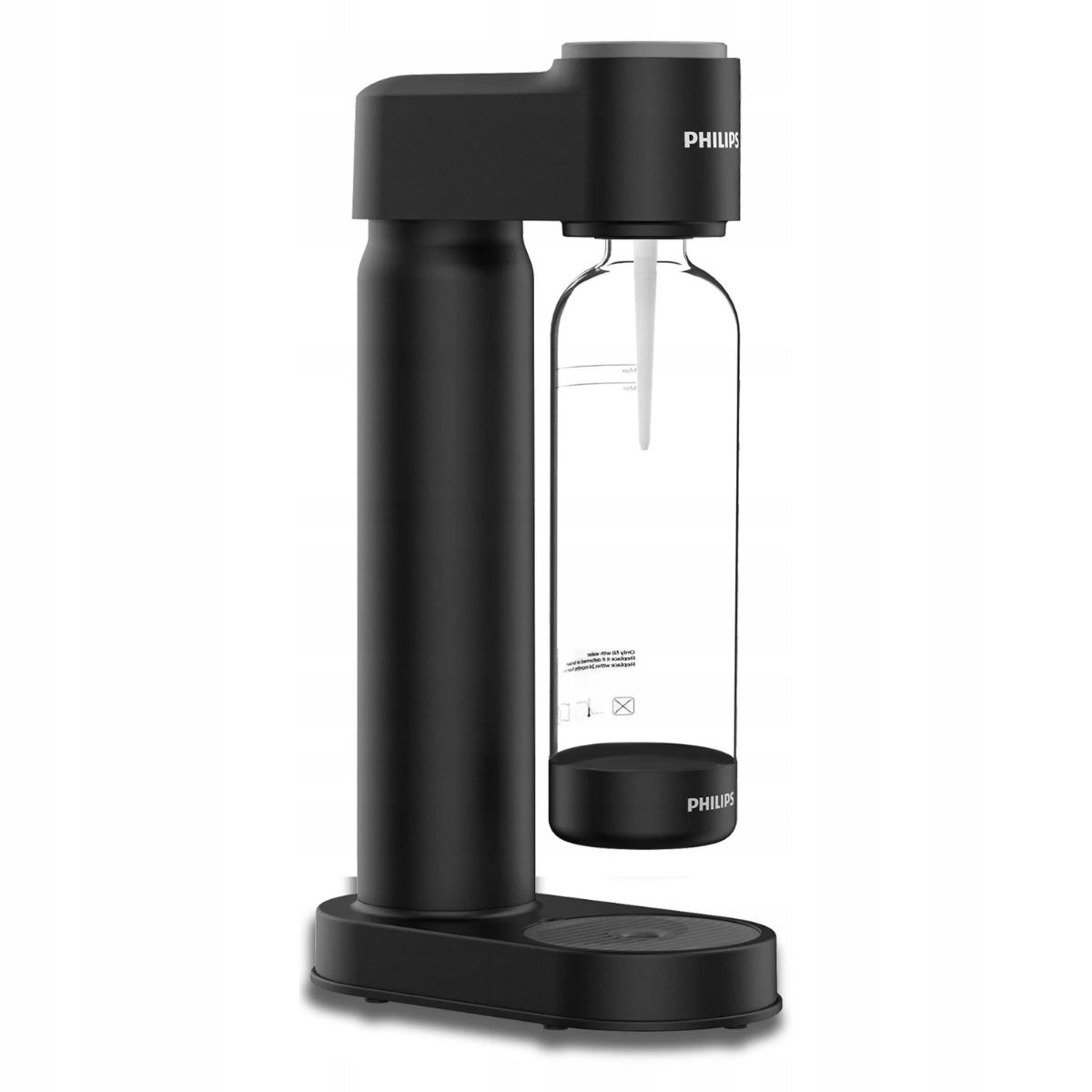 Philips Výrobník sódy Lite ADD4901BK, s CO2 bombičkou, čierna