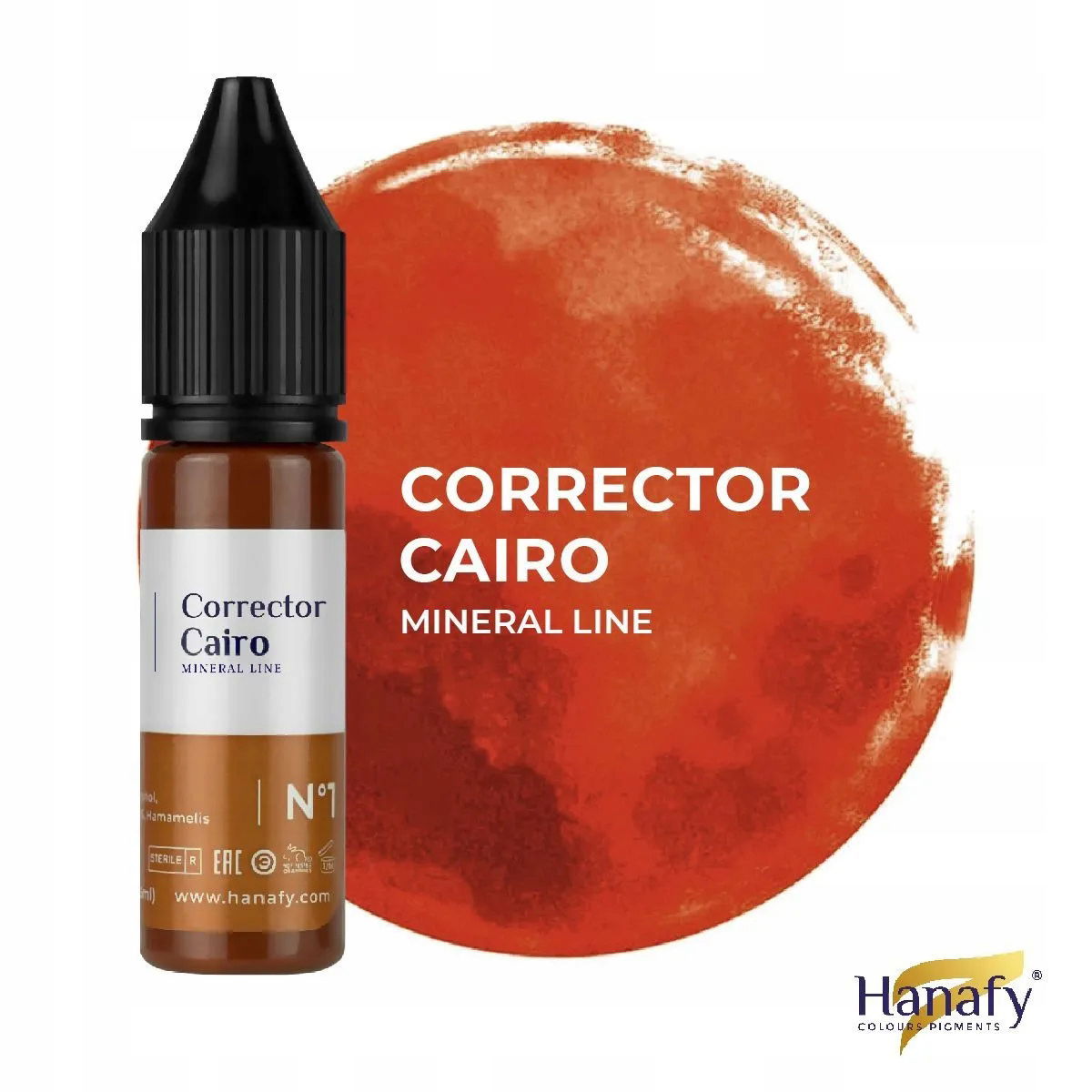 Pigment Hanafy Mineral No.1 Cairo (korektor) 15 ml