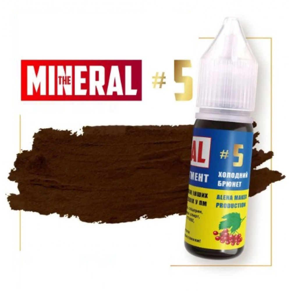 Pigment The Mineral #5 Studená brunetka 11 ml