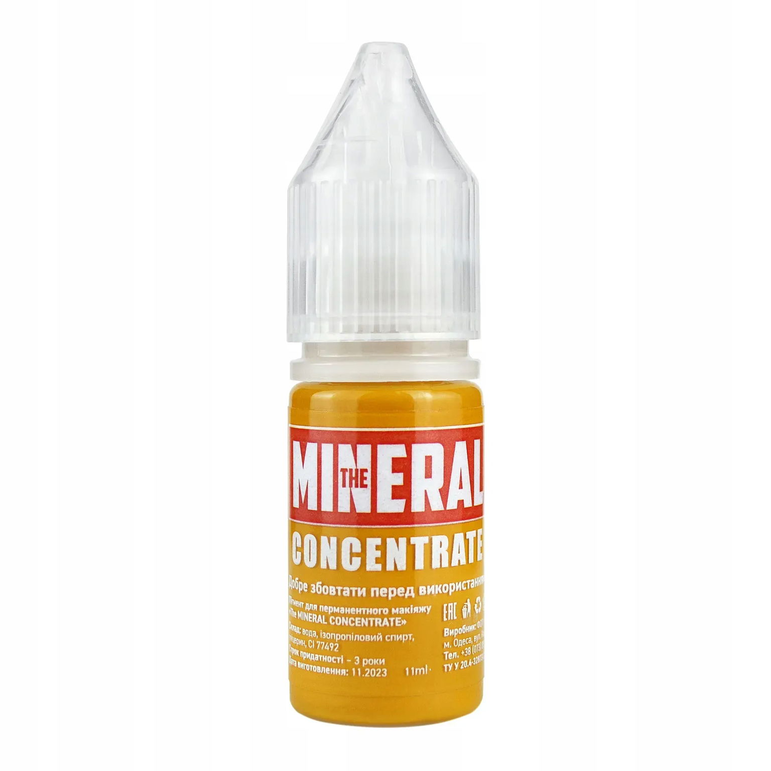 Pigment The Mineral #6 Žltý 11 ml