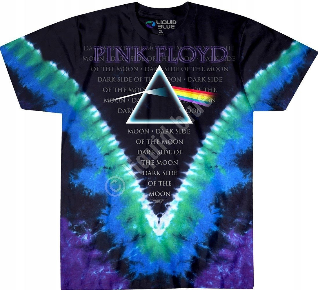 Pink Floyd Dark Side V Liquid Blue 2XL