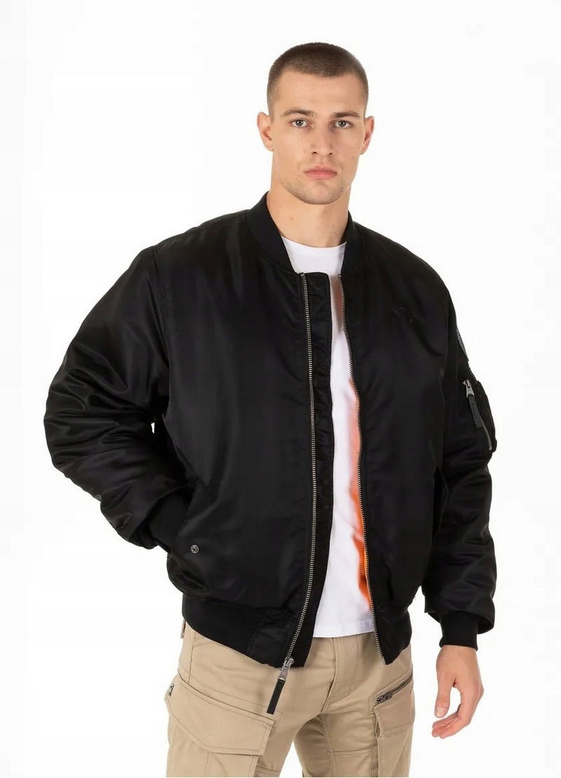 Pit Bull Zateplená Bunda Ma 1 Verano Bomber Jacket Black veľ. L