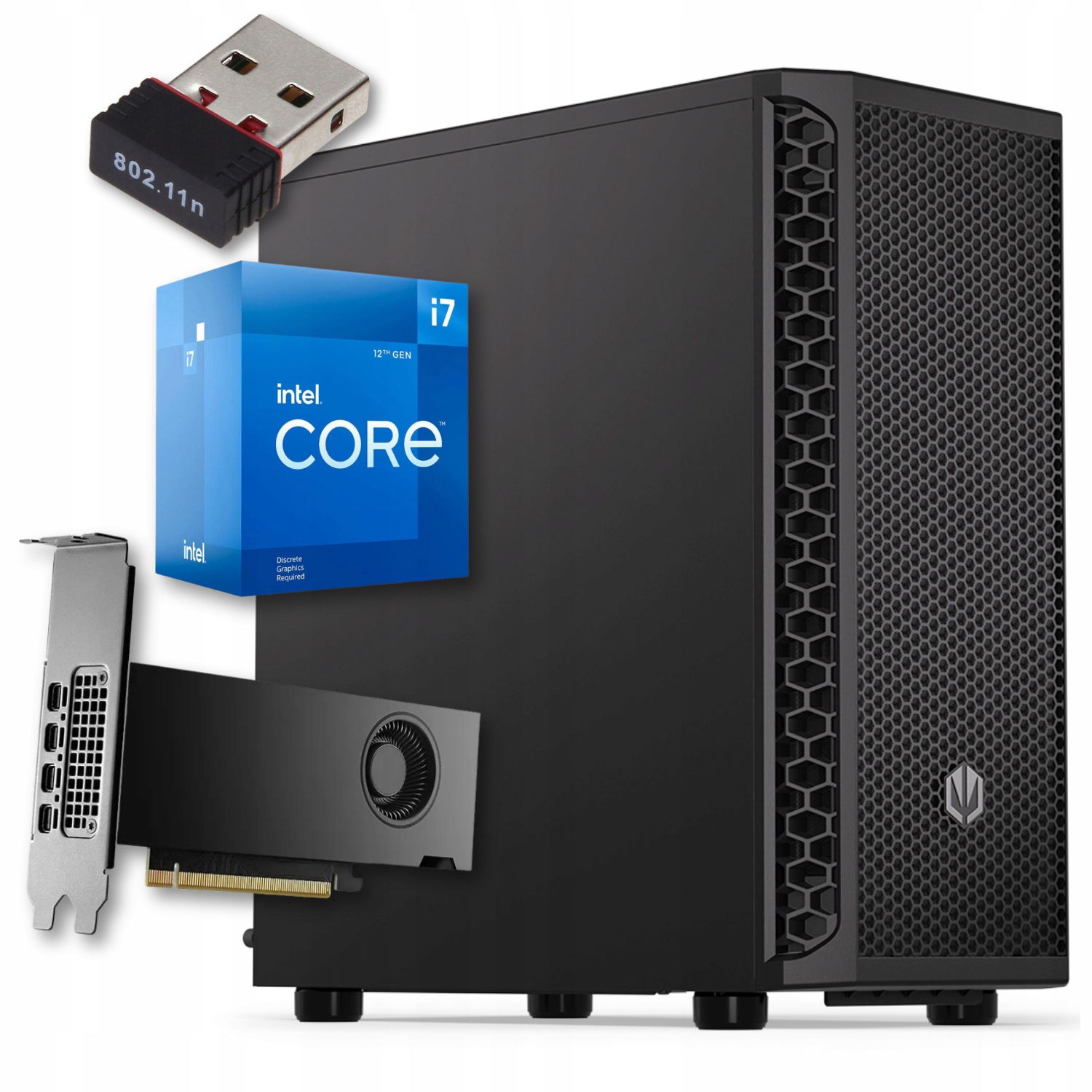 Pix Titan Počítač i7 12Gen 32GB DDR4 1TB Ssd NVMe Rtx 2000 Ada 16GB Win11