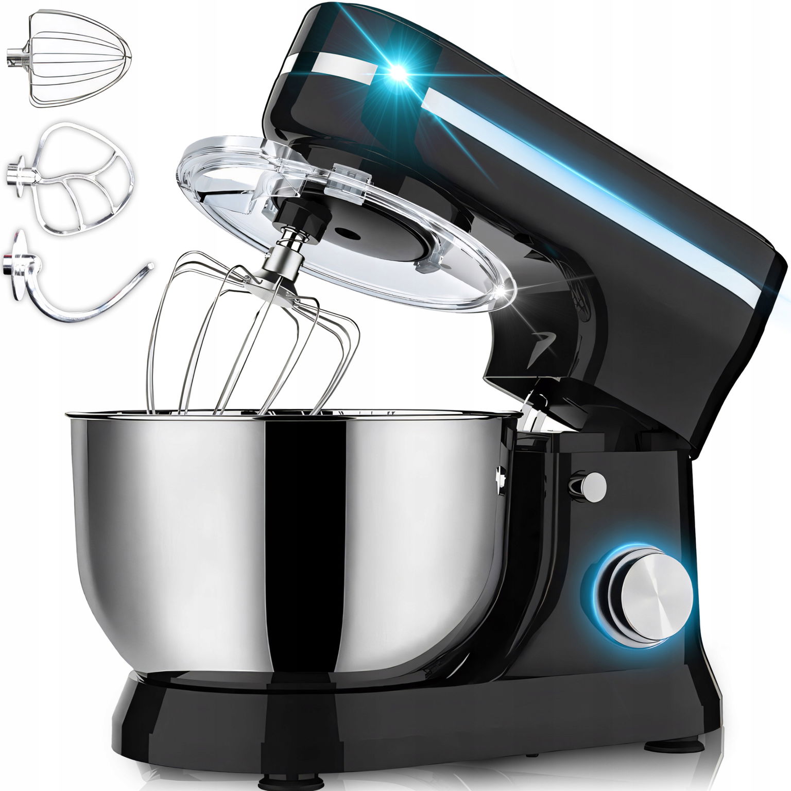 Planetárny Kuchynský Robot S Misou 6L Multifunkčný Mixér 3v1 3200W XL