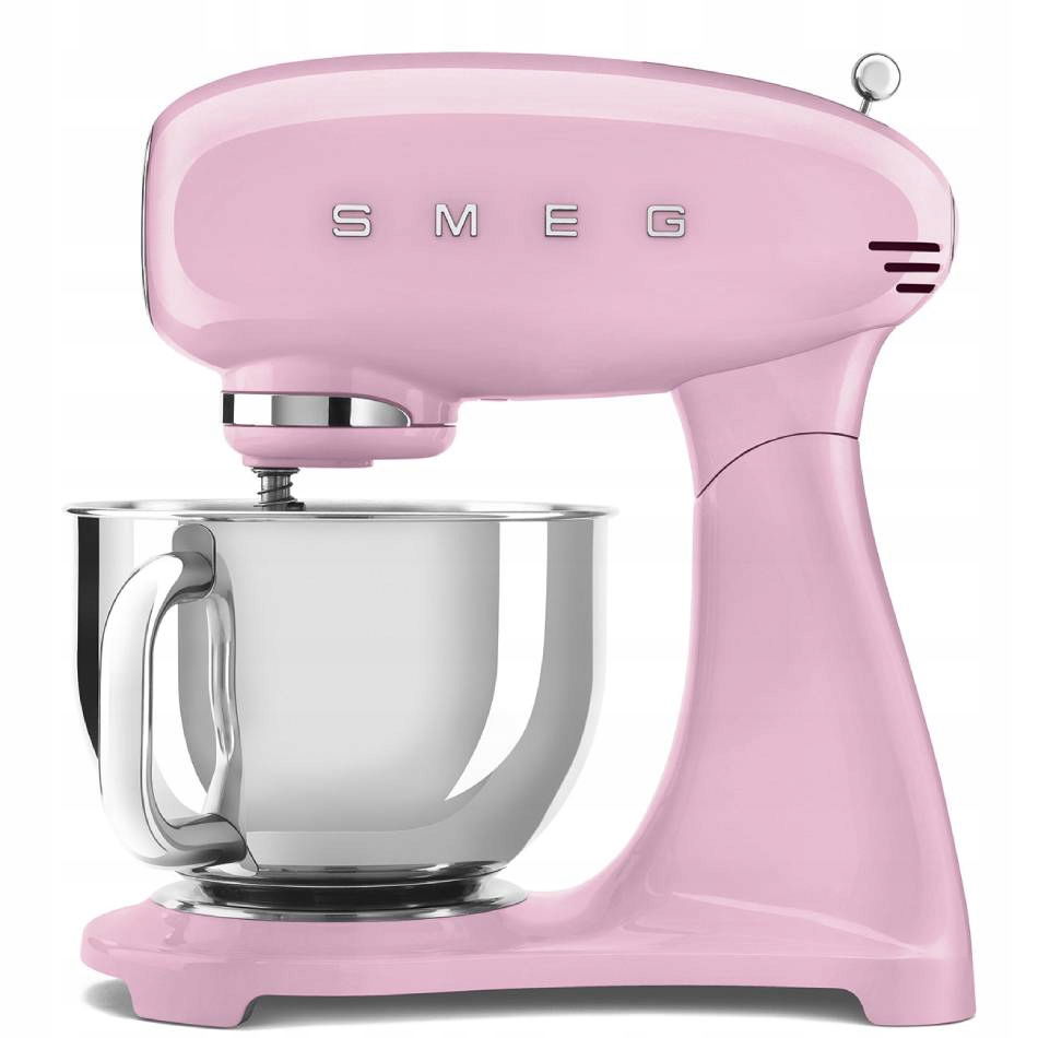 Planetárny mixér ružový 50's Style Smeg