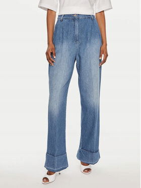 Please Dámske džínsy Please-P2V7Cmxnos 1670 Blu Denim Modrá