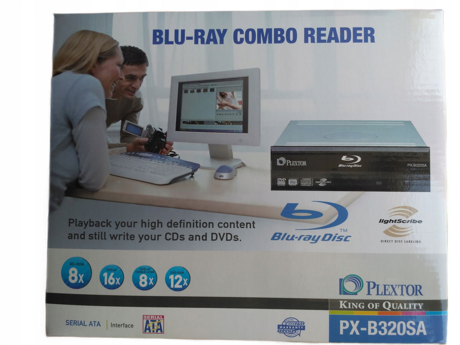 Plextor PX-320SA Bd-rom Nová 1pc.