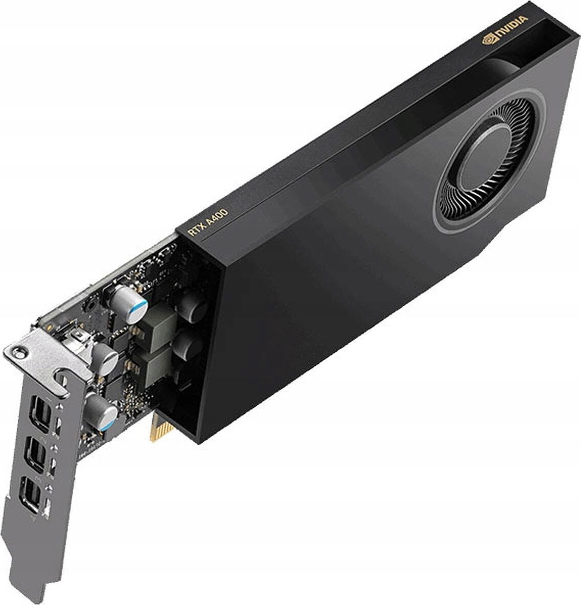 Pny Quadro A400 4GB GDDR6 Grafická karta VCNRTXA400-PB
