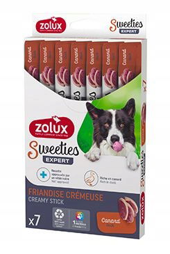 Pochúťka pes Sweeties kačica 7ks Zolux