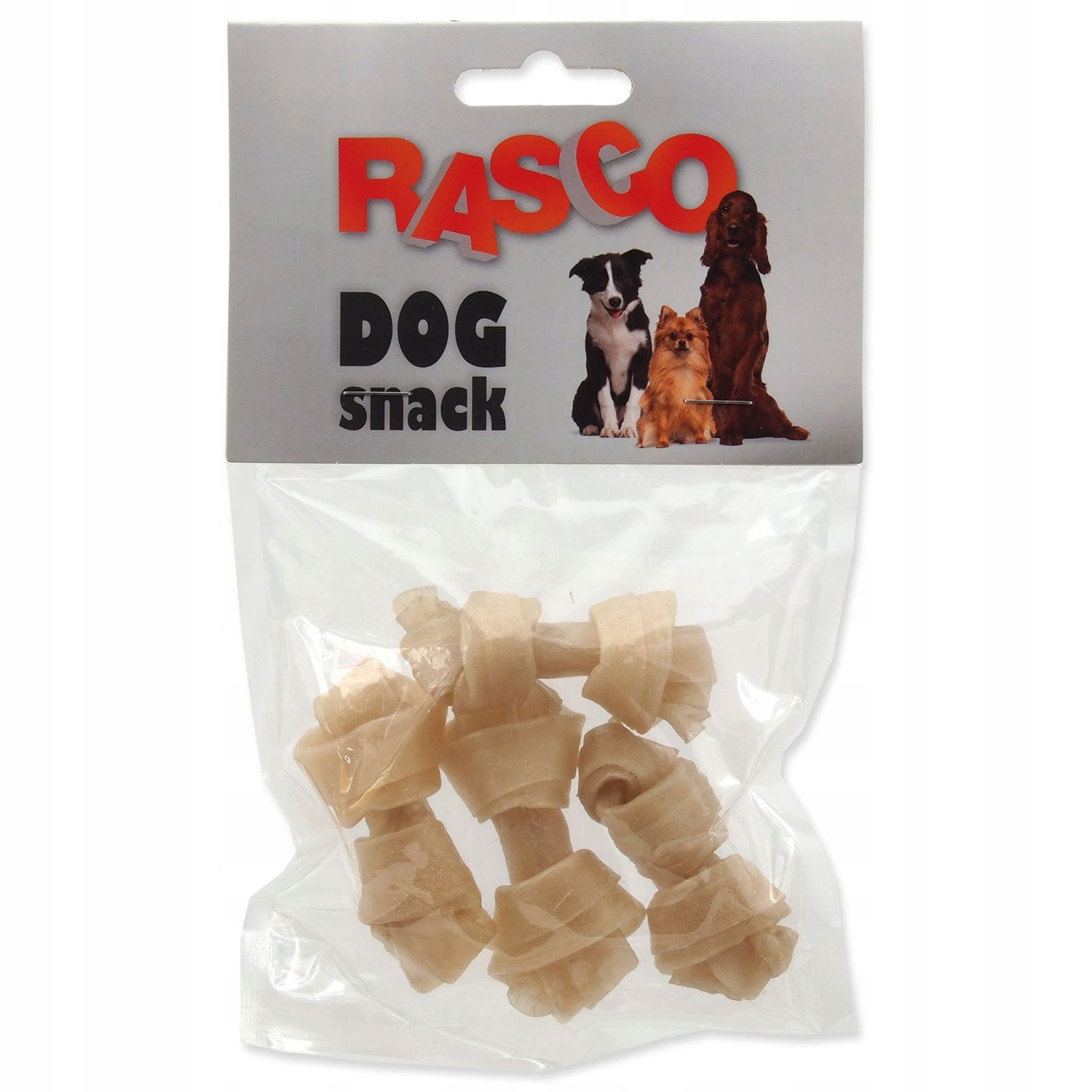 Pochúťka Rasco uzol byvolia 6,25 cm 4ks