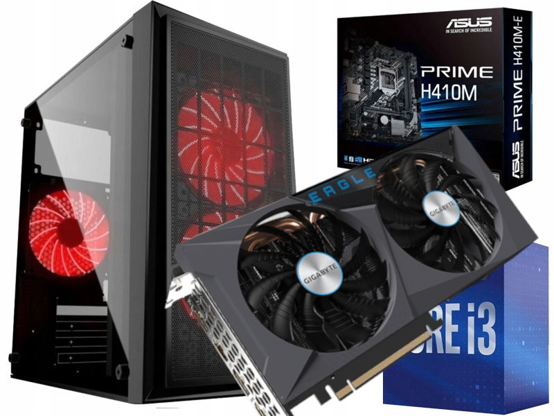 Počítač Pre Hry Rtx 3060Ti 8GB Ram 240 Ssd