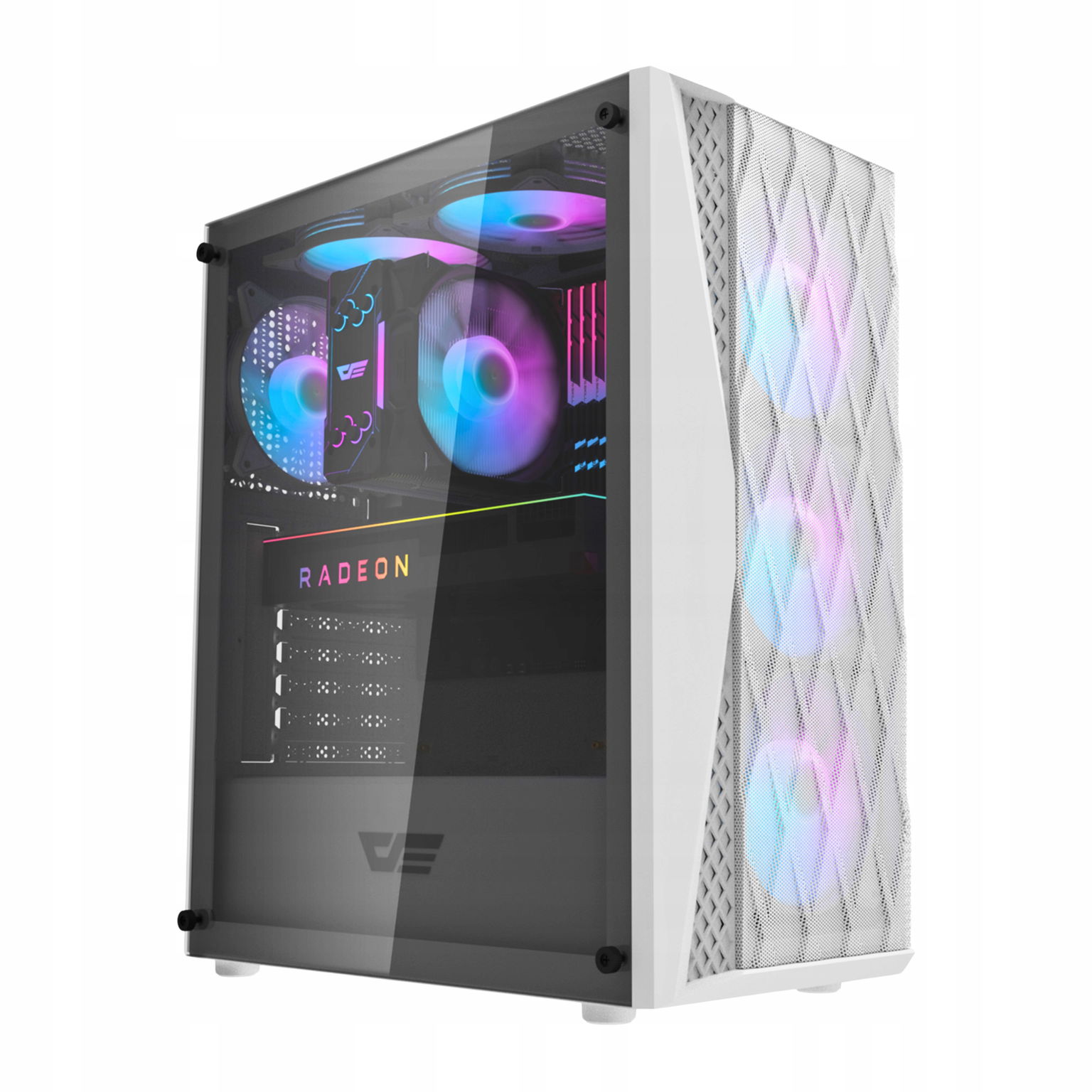 Počítačová skriňa darkFlash DK352 Mesh Usb 3.0 Midi Tower 4 Ventilátory