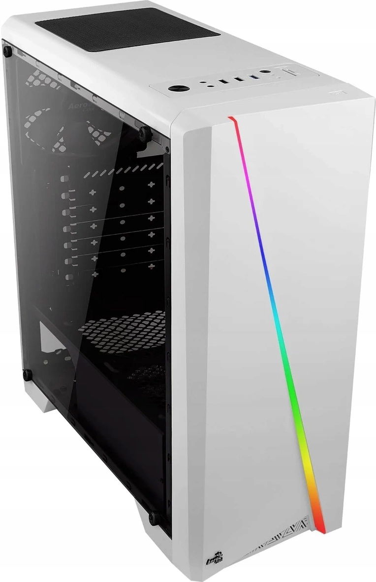 Počítačová skriňa Midi Tower AeroCool Pgs Cylon Rgb White