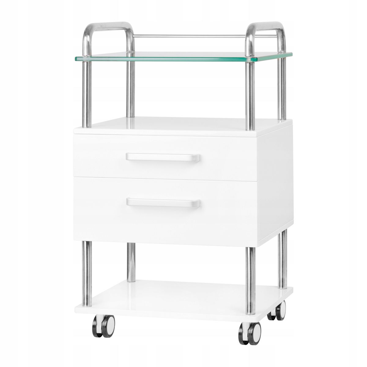 Podologický stolík vozík 6052 biely